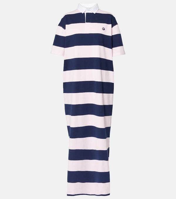 Coperni Striped cotton maxi dress