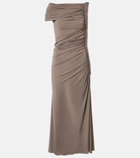 Alaia Asymmetric midi dress