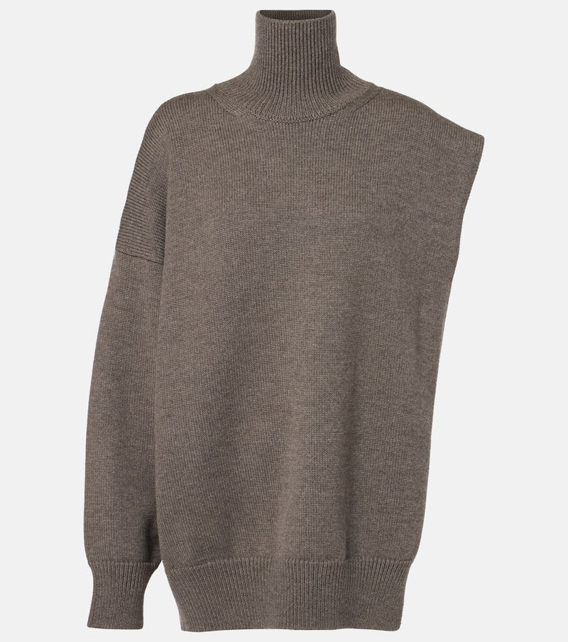 Alaia Sided virgin wool sweater
