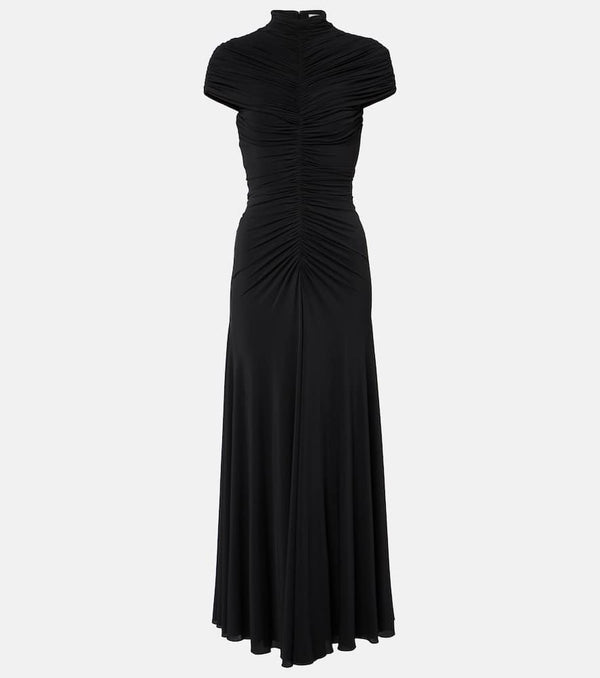 Alaïa Gathered maxi dress