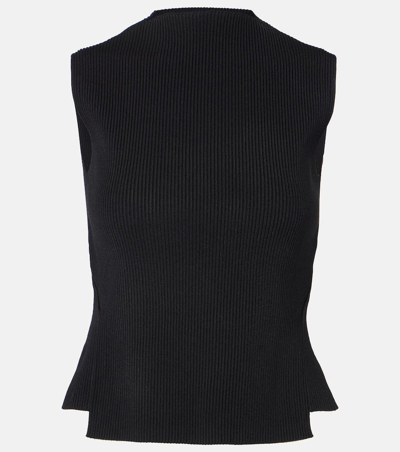 Victoria Beckham Ribbed-knit top