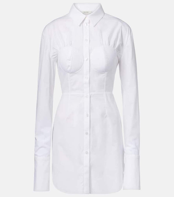 Nensi Dojaka Cotton poplin minidress