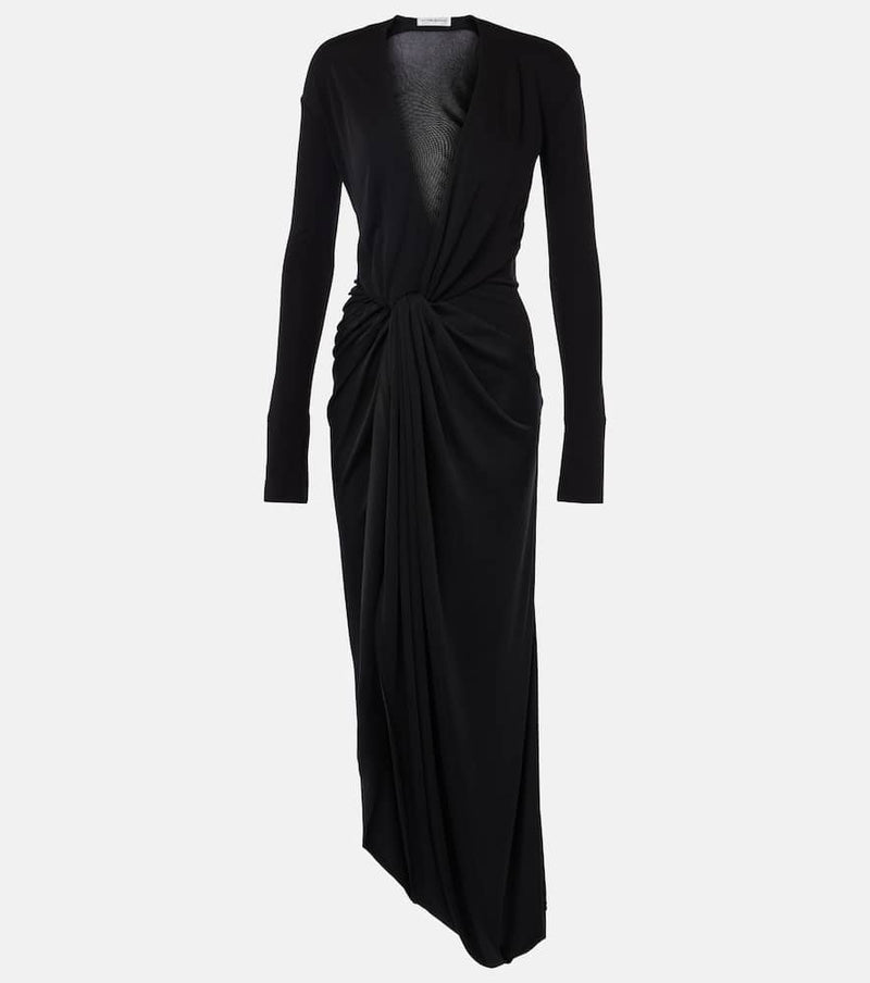 Victoria Beckham Knot-detail jersey gown
