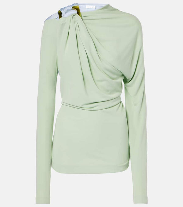 Victoria Beckham Draped jersey top