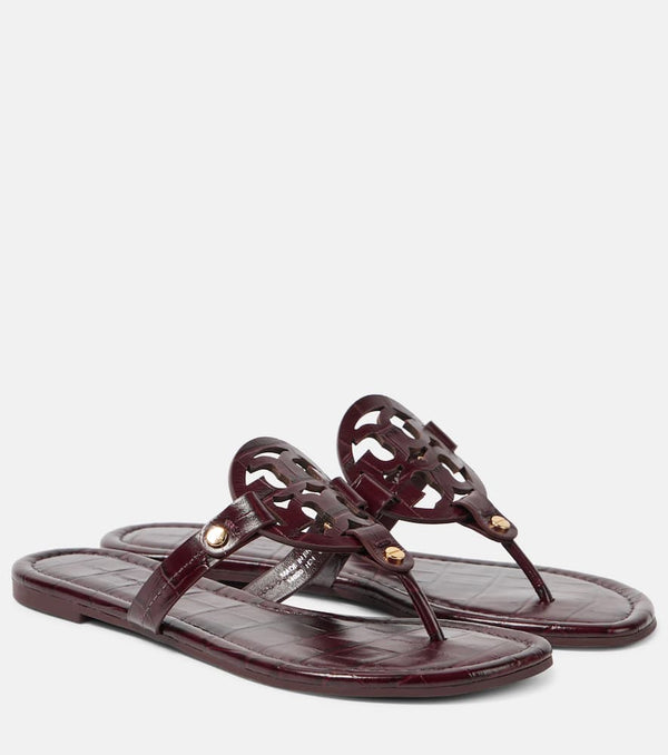 Tory Burch Miller leather thong sandals