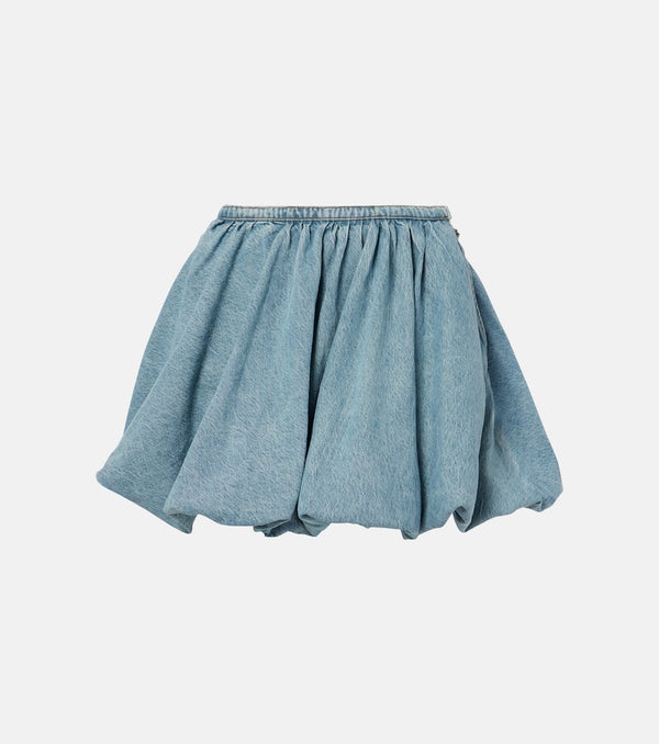 Rotate Denim miniskirt