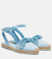 Mach & Mach Bow-detail espadrille sandals