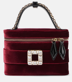 Roger Vivier Velvet vanity bag