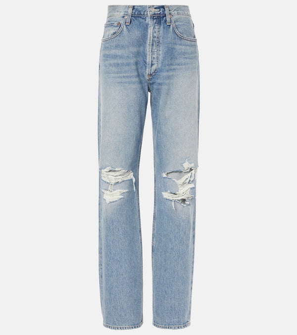 Agolde Kelly high-rise straight jeans