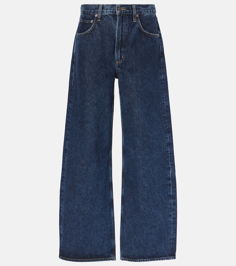 Agolde Low Curve mid-rise barrel-leg jeans