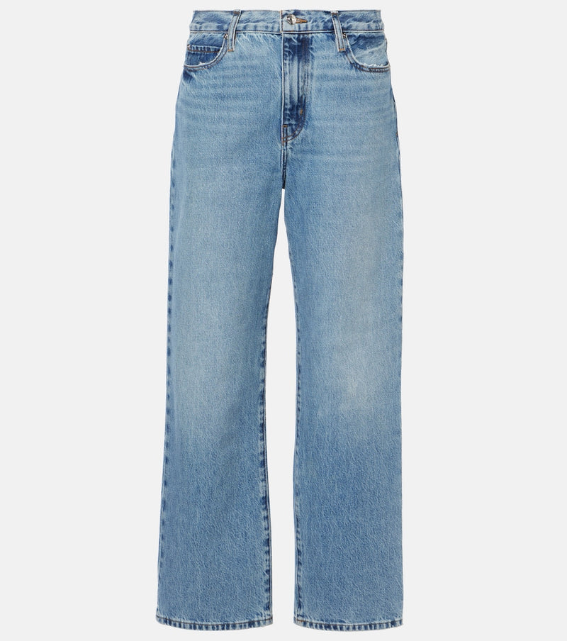 Frame Le Jane cropped straight jeans