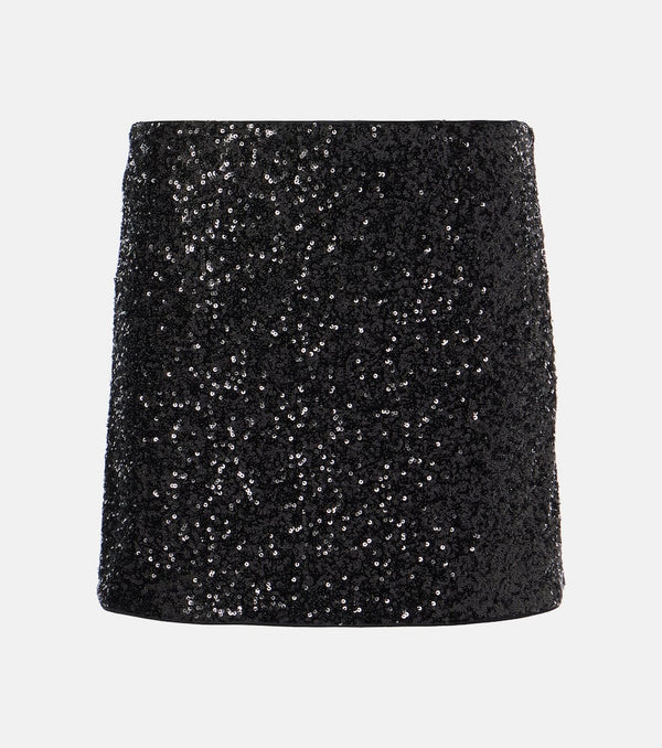 Frame Sequined miniskirt