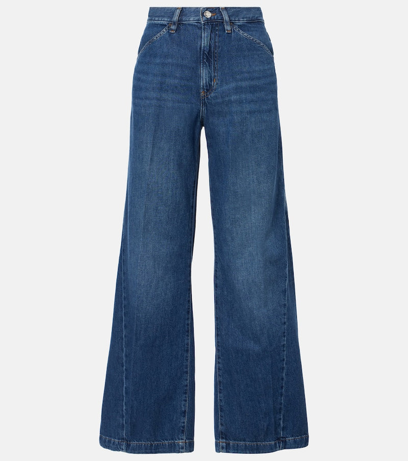 Frame Le Baggy Palazzo wide-leg jeans