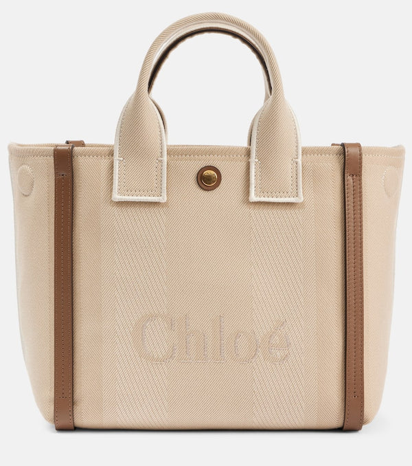 Chloé Chloé Carry Small canvas tote bag