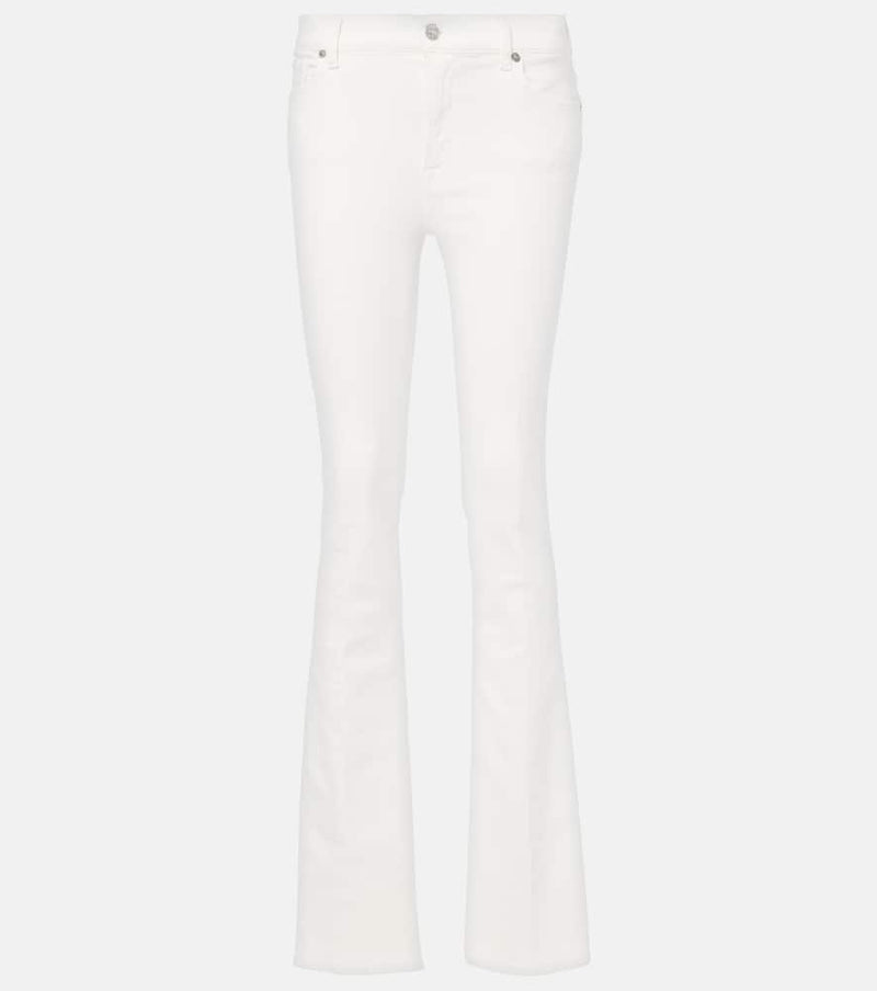 7 For All Mankind Mid-rise bootcut jeans