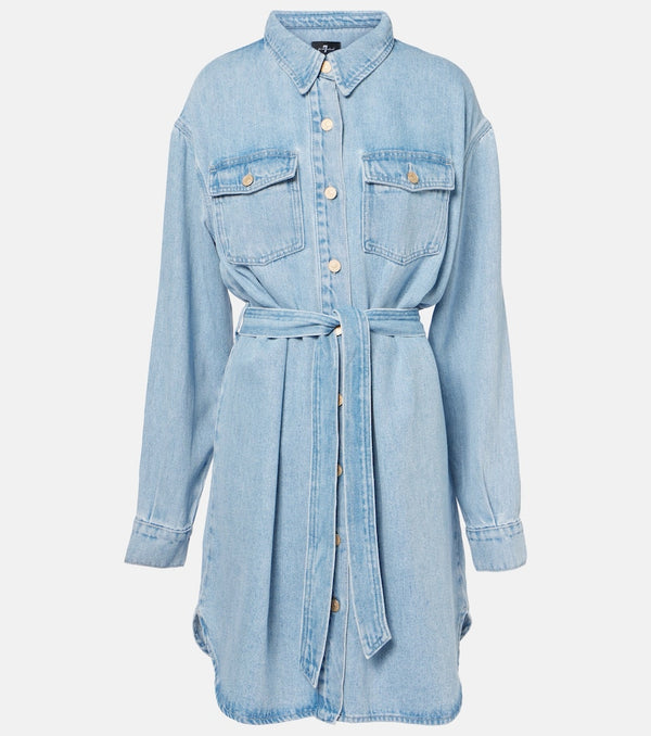 7 For All Mankind Denim shirt dress