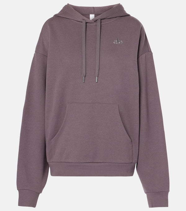 Alo Yoga Accolade cotton-blend hoodie