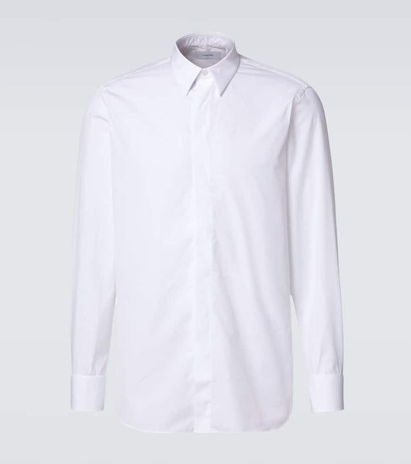 Lardini Cotton tuxedo shirt