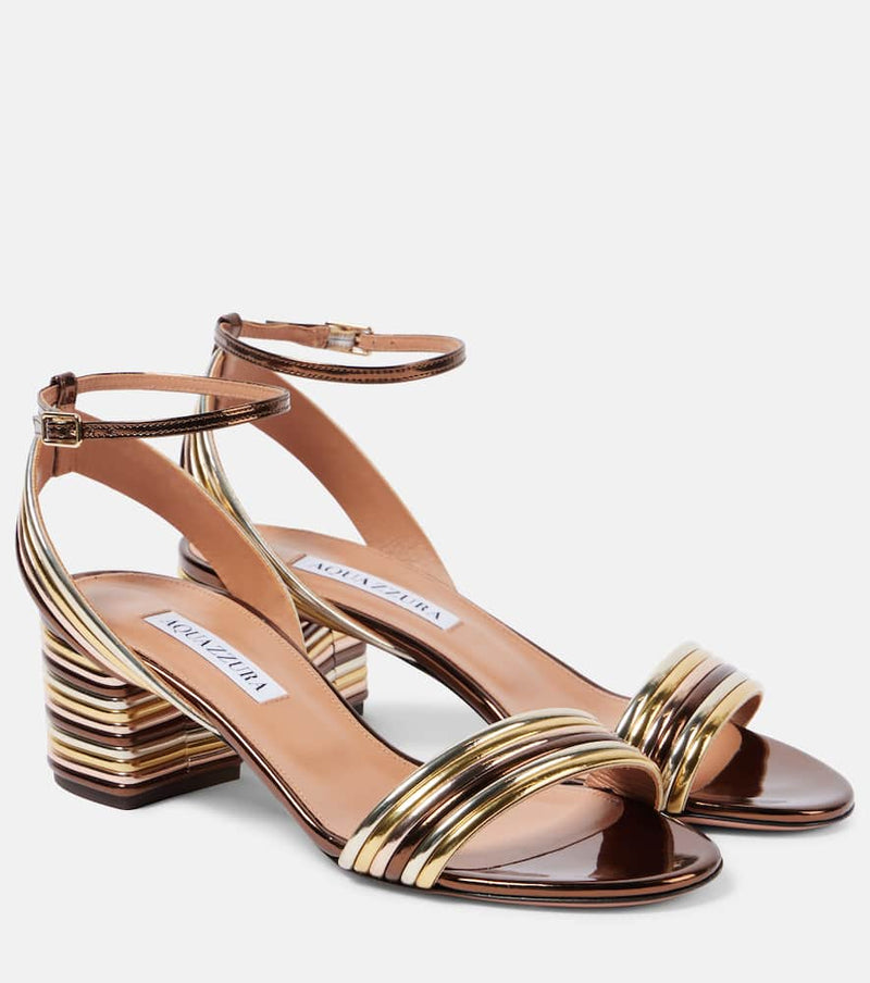 Aquazzura Sundance 50 faux leather sandals