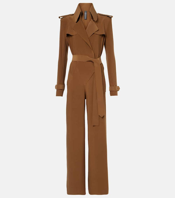 Norma Kamali Single-breasted jumpsuit