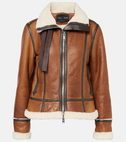 Proenza Schouler Arlo shearling-lined leather jacket