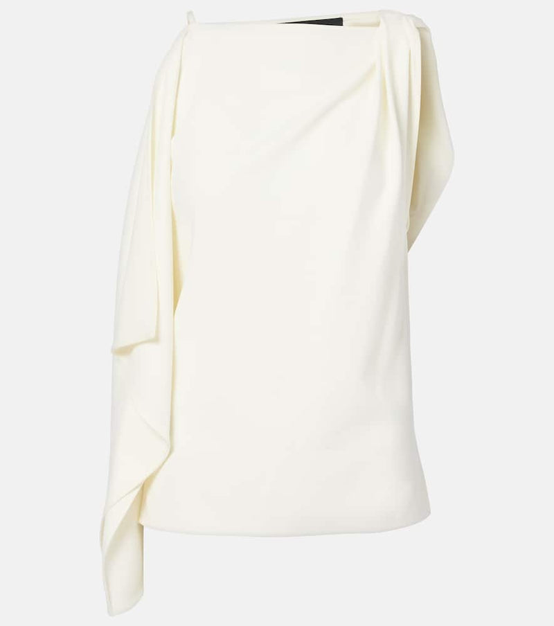 Proenza Schouler Alyssa draped crepe top