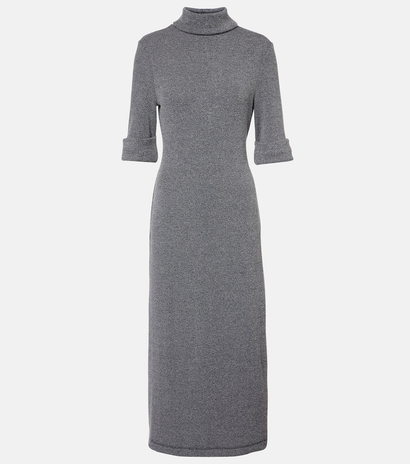 Proenza Schouler White Label Cerine ribbed-knit boucle midi dress