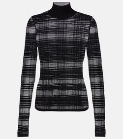 Proenza Schouler White Label Stefanie plaid cotton-blend sweater