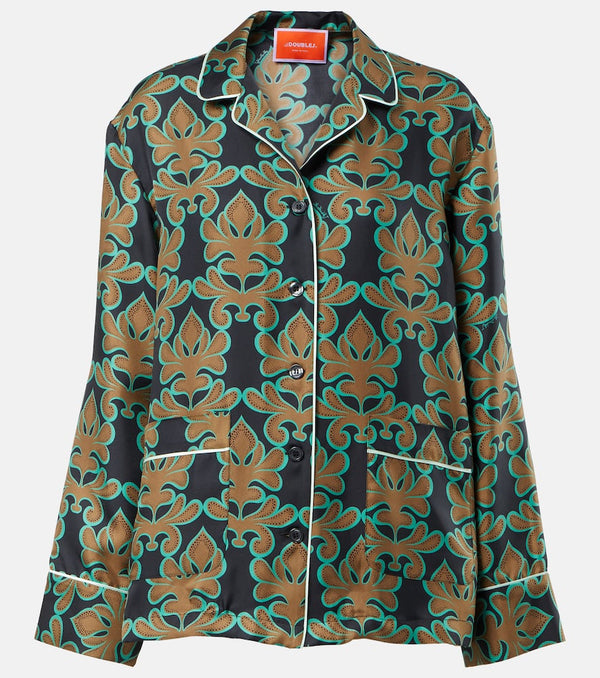 La DoubleJ Printed silk shirt