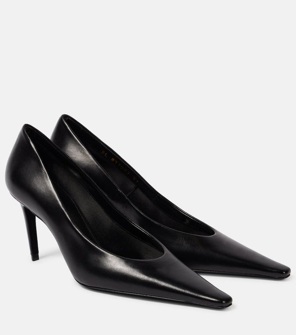 Saint Laurent Anne-Marie 75 leather pumps