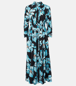 Diane von Furstenberg Blaine floral cotton maxi dress