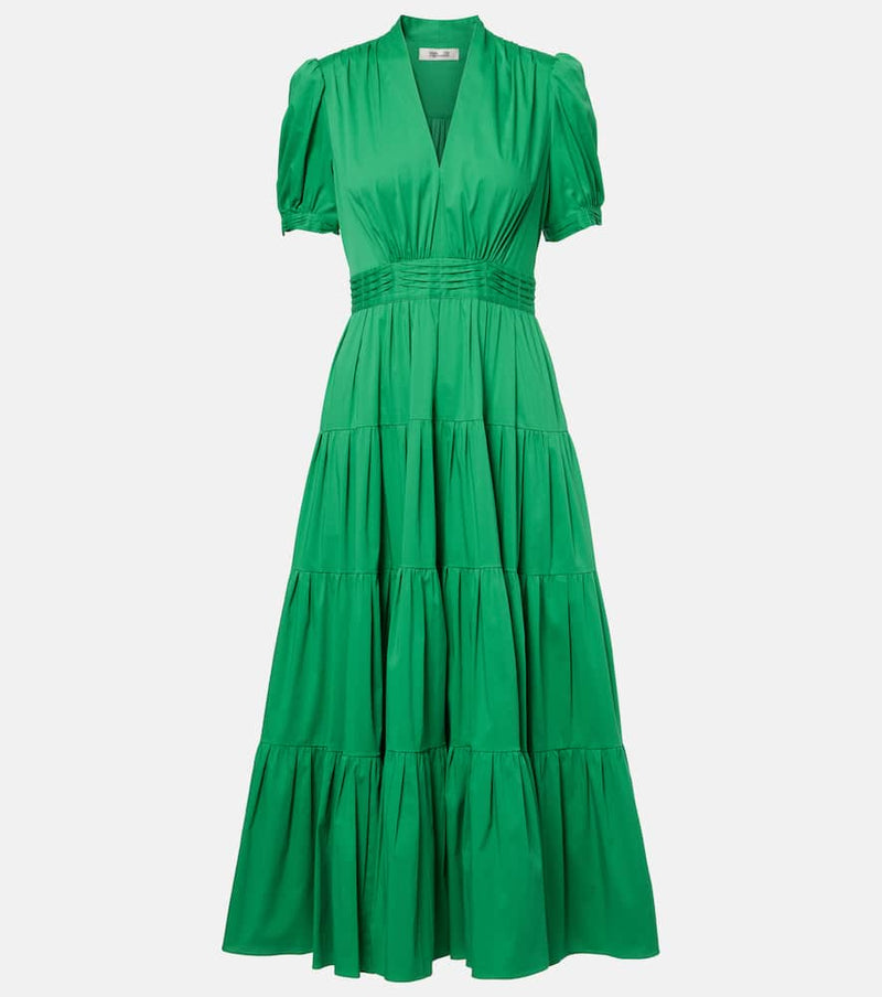 Diane von Furstenberg Darby cotton-blend maxi dress