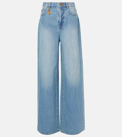 Zimmermann Crush wide-leg jeans