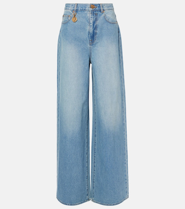 Zimmermann Crush wide-leg jeans