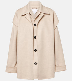 Bottega Veneta Wool and cashmere car coat