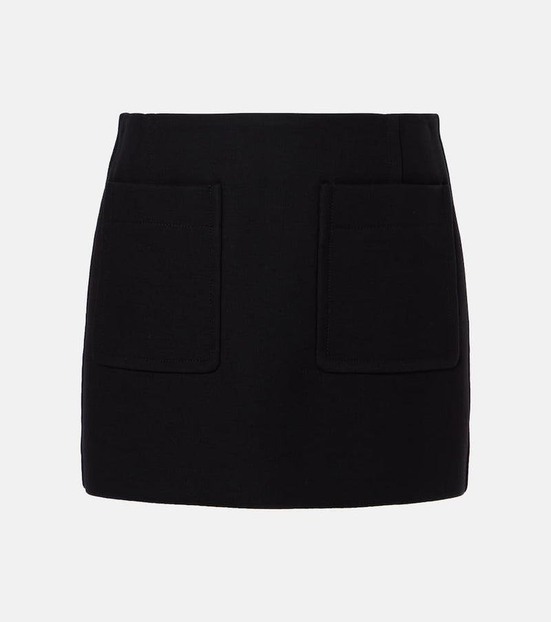 Bottega Veneta Cotton-blend miniskirt