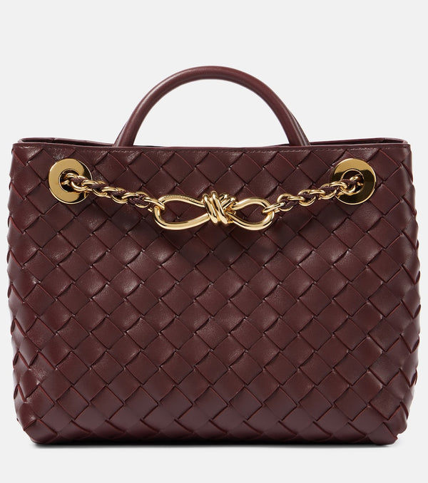 Bottega Veneta Andiamo Small Intrecciato leather tote bag