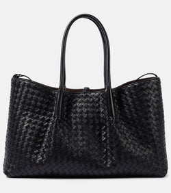 Bottega Veneta New Tote Intrecciato Large leather tote bag