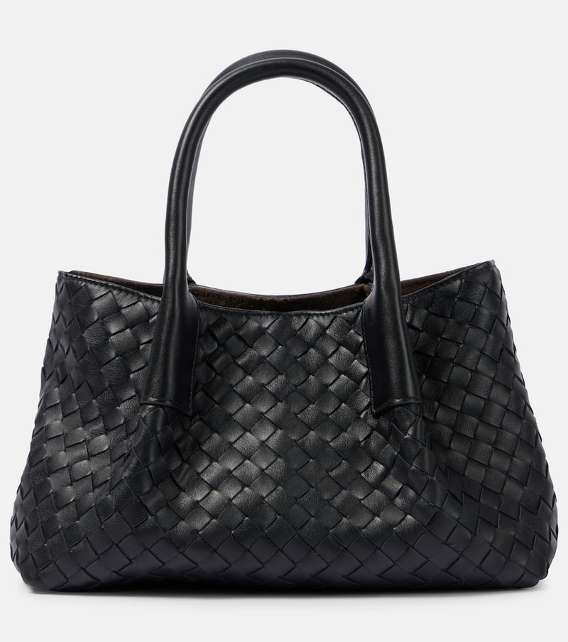 Bottega Veneta Pinacoteca Small leather tote bag