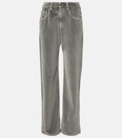 Brunello Cucinelli Velvet straight pants