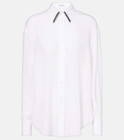 Brunello Cucinelli Silk satin shirt