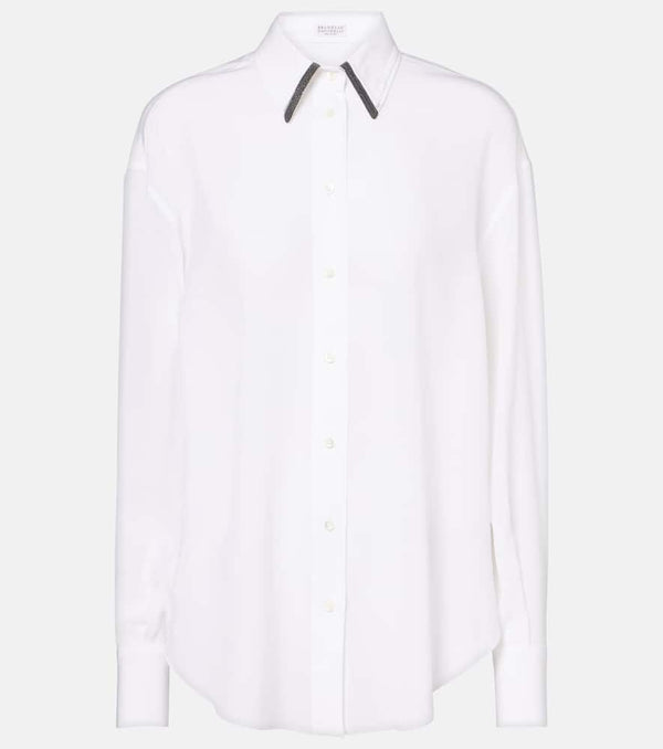 Brunello Cucinelli Silk satin shirt