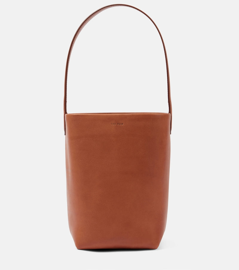The Row Park N/S Small leather tote bag