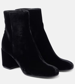 Gianvito Rossi Joelle 70 velvet booties