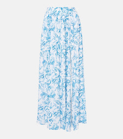 Melissa Odabash Mira printed maxi skirt