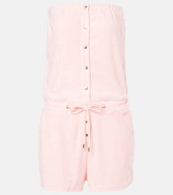 Melissa Odabash Venus cotton-blend jumpsuit