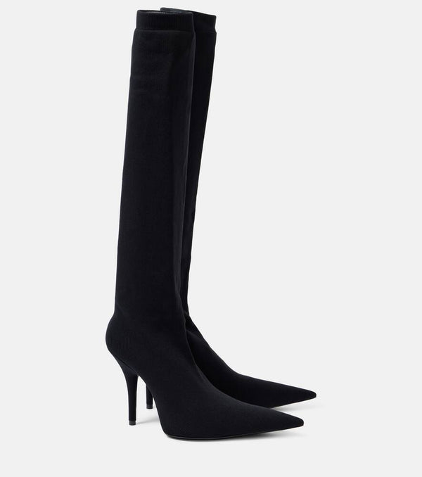 Balenciaga Avenue 110 over-the-knee boots