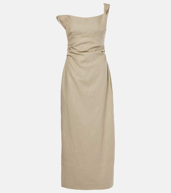 SIR Tamara linen maxi dress