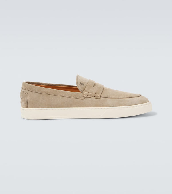 Tod's Suede penny loafers