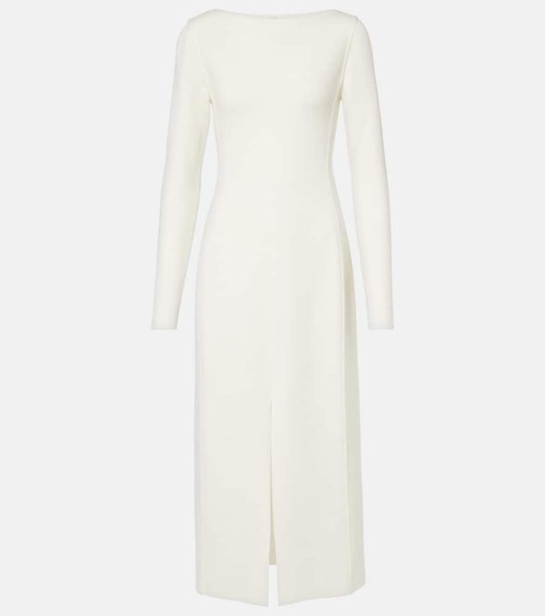 The Row Iragi knitted midi dress